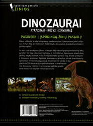 Dinozaurai. Atradimai. Rūšys. Išnykimas