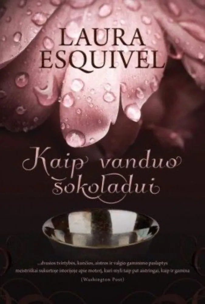 Kaip vanduo šokoladui