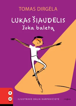 Lukas Šiaudelis šoka baletą