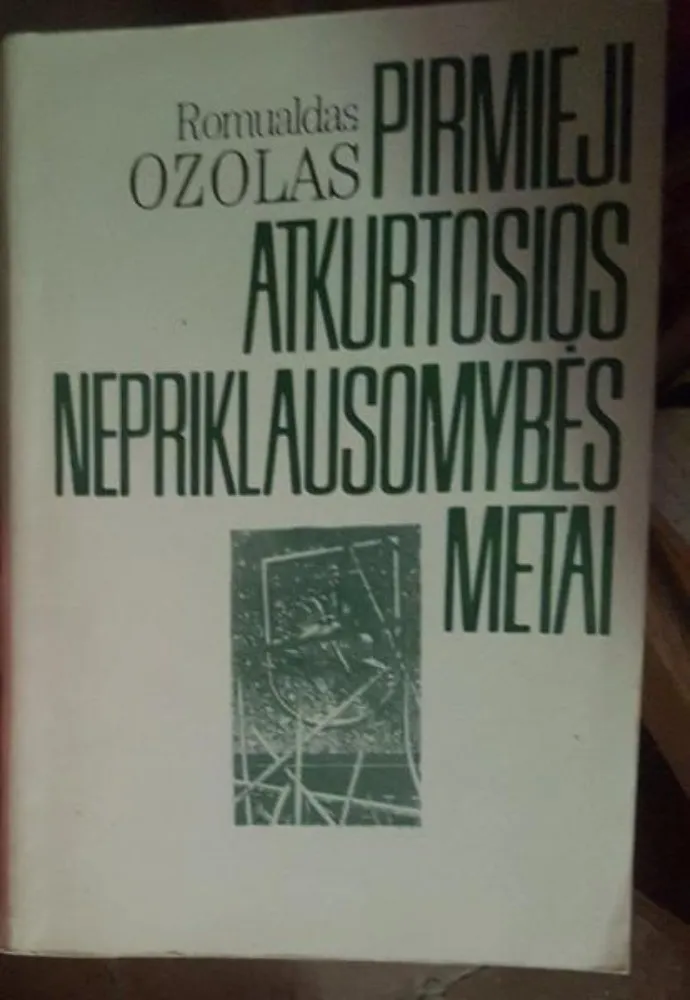 PIRMIEJI ATKURTOSIOS NEPRIKLAUSOMYBĖS METAI