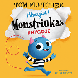 Atsargiai! Monstriukas knygoje