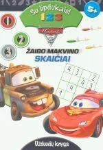 Ratai. Žaibo Makvino skaičiai (užduočių knygelė su lipdukais)