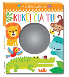 Kukū. Čia tu. Knygelė su veidrodėliu