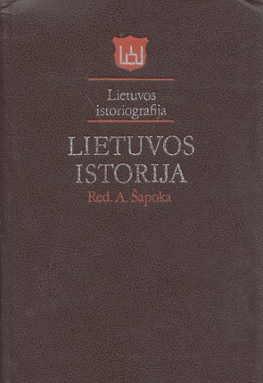 Lietuvos istorija. Lietuvos istoriografija (1989)