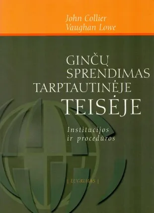 Ginčų sprendimas tarptautinėje teisėje