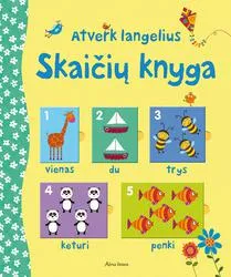 Atverk langelius. Skaičių knyga