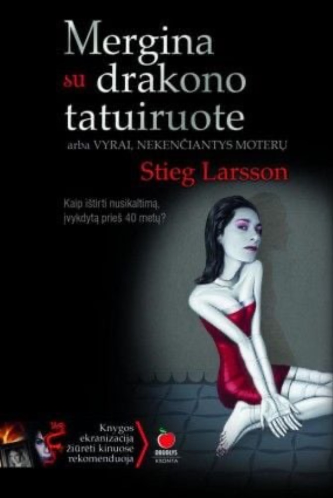 Mergina su drakono tatuiruote