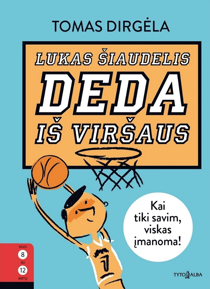 Lukas Šiaudelis deda iš viršaus