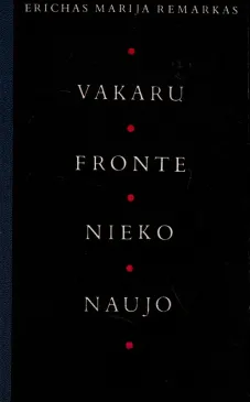 Vakarų fronte nieko naujo (1989)
