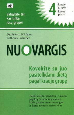 Nuovargis. Kovokite su juo pasitelkdami dietą pagal kraujo grupę