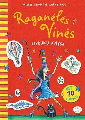 Raganėlės Vinės lipdukų knyga