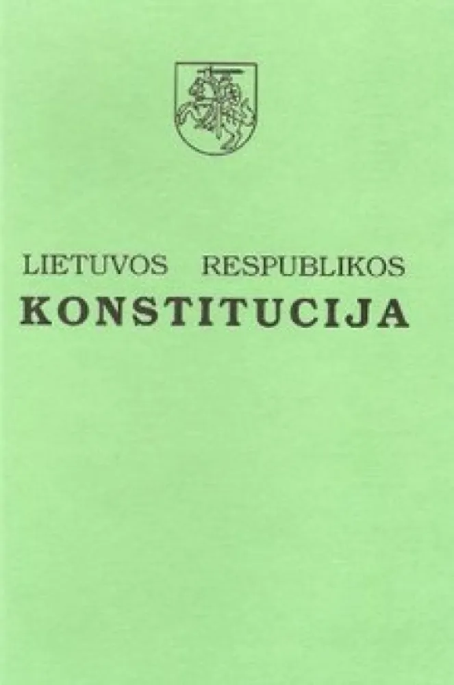 Lietuvos Respublikos Konstitucija
