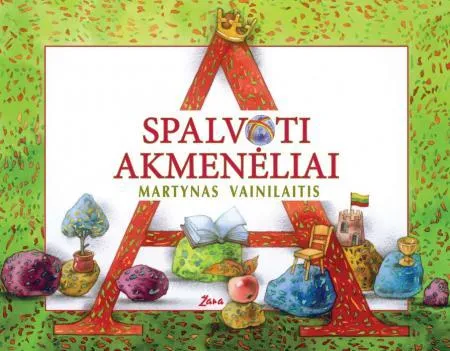 Spalvoti akmenėliai