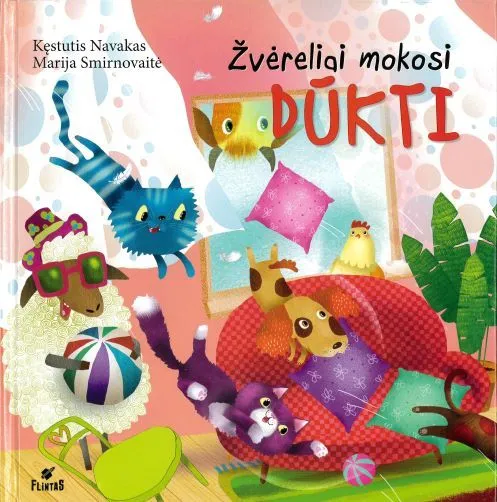 Žvėreliai mokosi dūkti