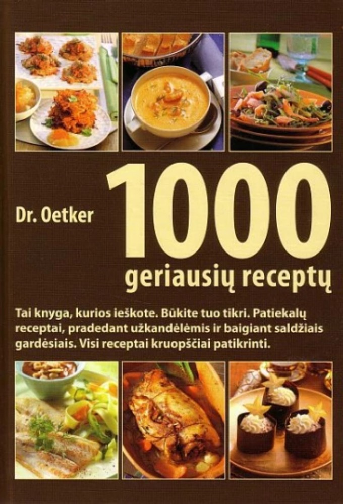 1000 geriausių receptų