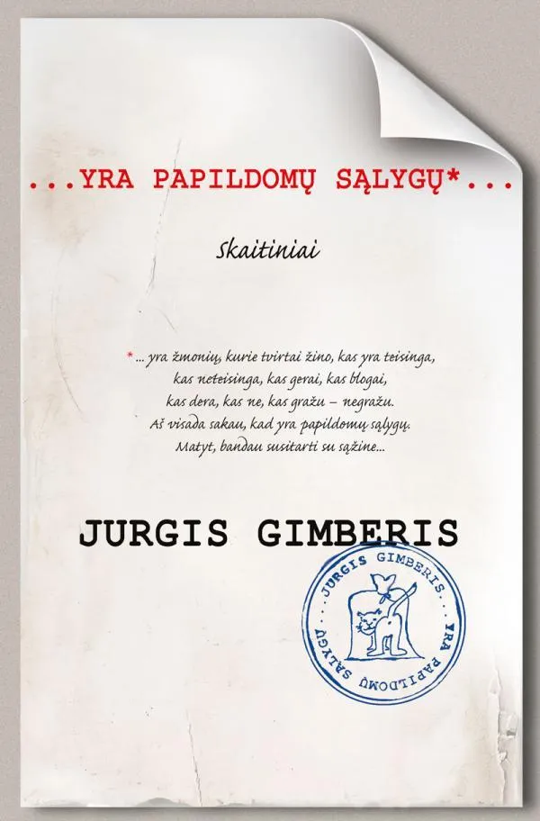 ...Yra papildomų sąlygų...