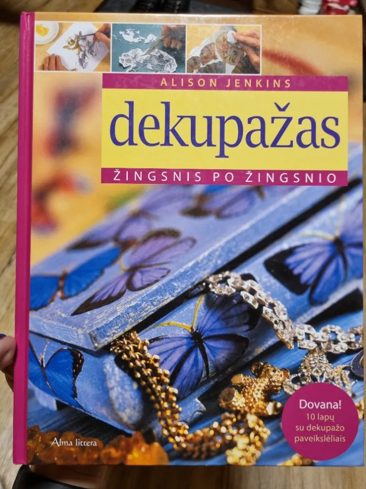 Dekupažas žingsnis po žingsnio