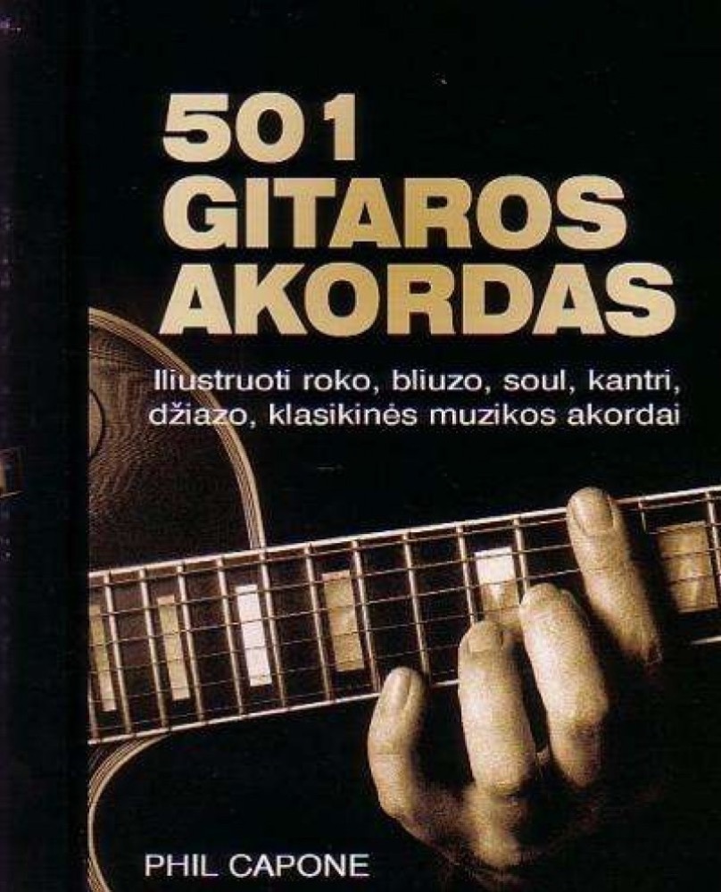 501 gitaros akordas