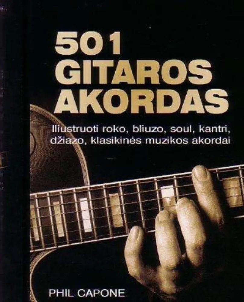 501 gitaros akordas