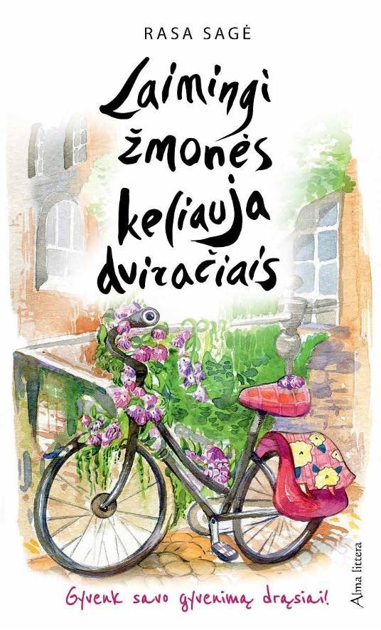 Laimingi žmonės keliauja dviračiais