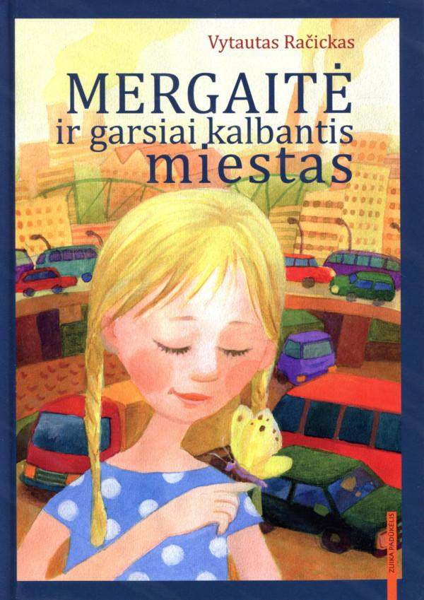 Mergaitė ir garsiai kalbantis miestas