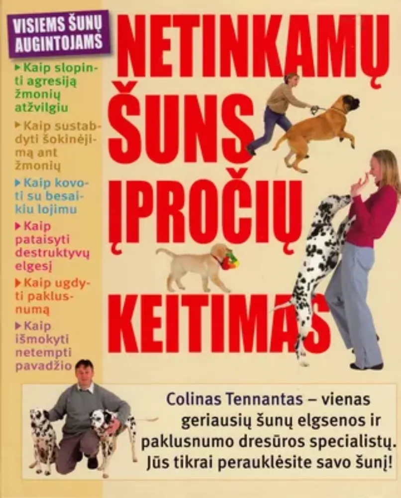 Netinkamų šuns įpročių keitimas