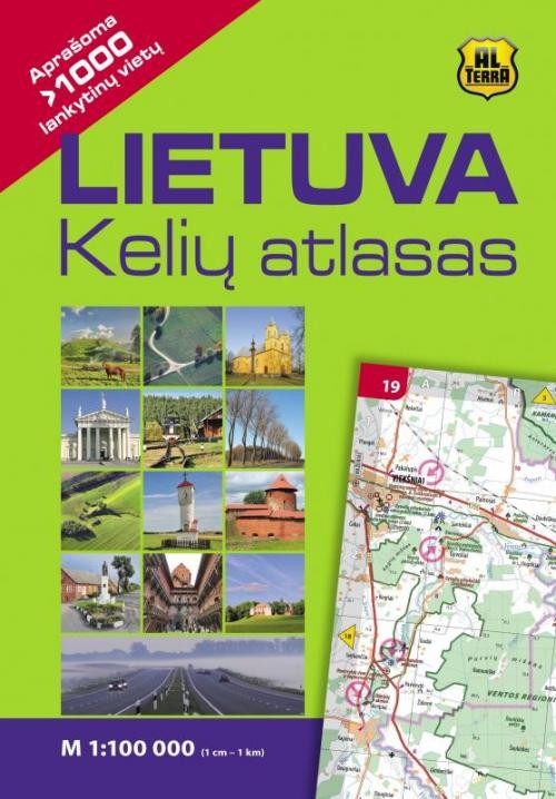 Lietuva. Kelių atlasas M1