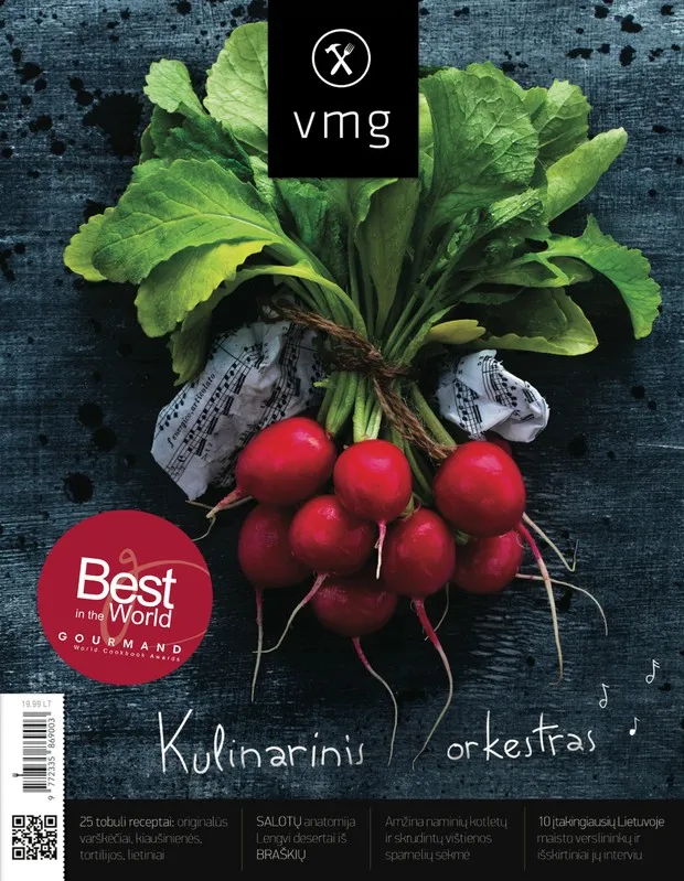 Pripažintas geriausiu pasaulyje kulinariniu žurnalu! Virtuvės mitų griovėjai. Kulinarinis orkestras. Pavasario numeris