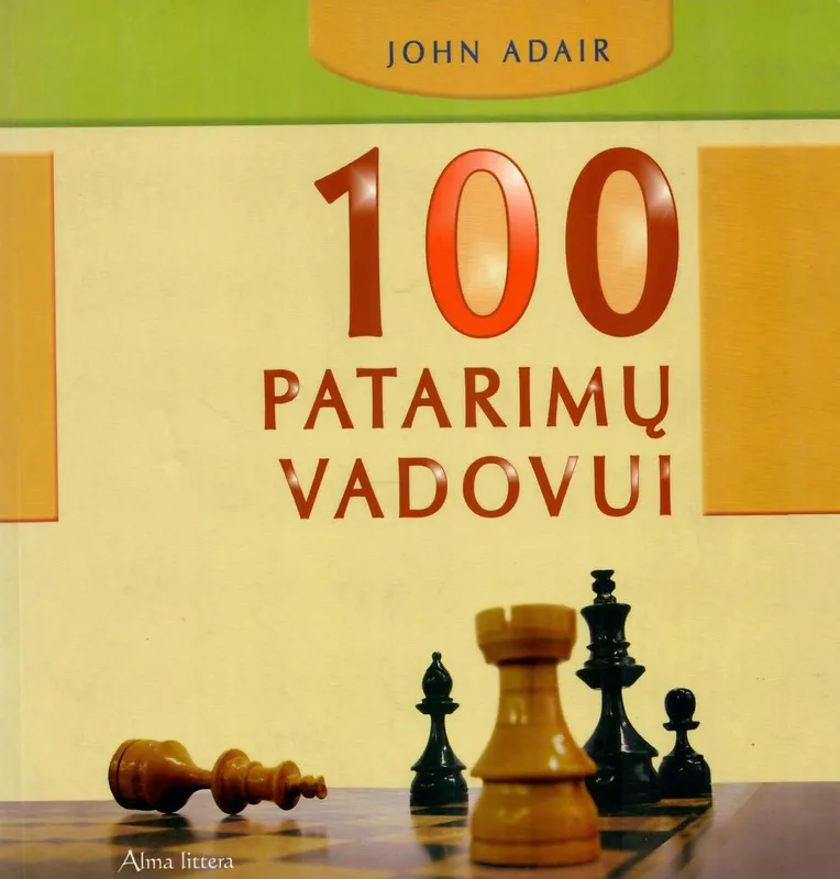100 patarimų vadovui