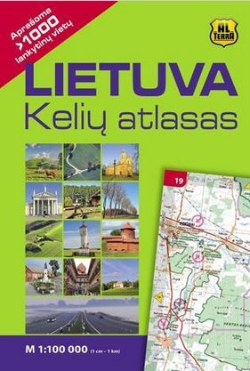 Lietuva. Kelių atlasas M1