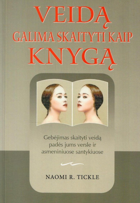 Veidą galima skaityti kaip knygą