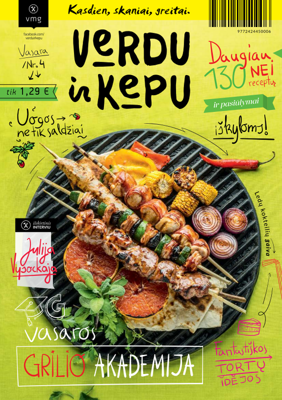 Verdu ir kepu. Nr 4