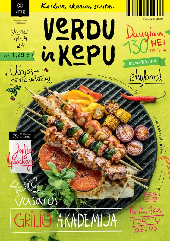 Verdu ir kepu. Nr 4