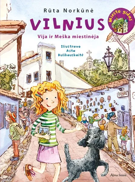Vilnius. Vija ir Meška miestinėja