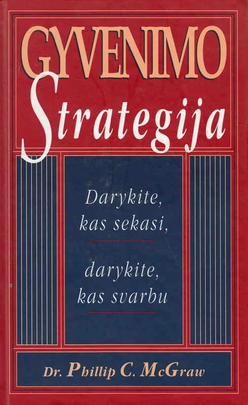 Gyvenimo strategija. Darykite, kas sekasi, darykite, kas svarbu