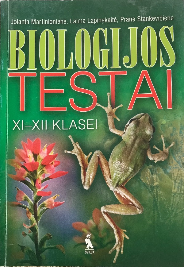 Biologijos testai XI-XII klasei