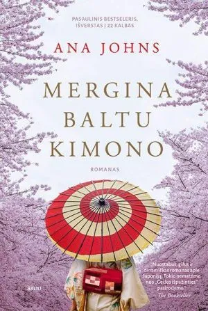 MERGINA BALTU KIMONO