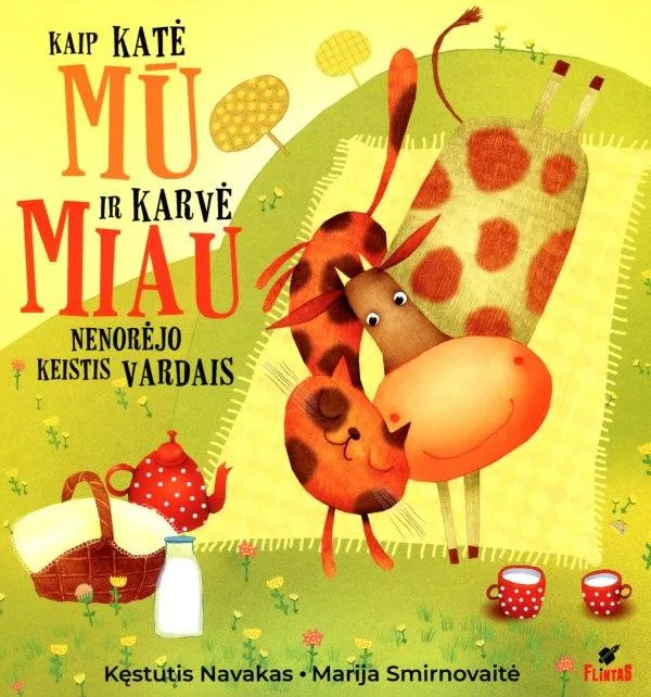 Kaip katė Mū ir karvė Miau nenorėjo keistis vardais