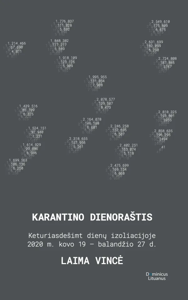 Karantino dienoraštis. Keturiasdešimt dienų izoliacijoje 2020 m. kovo 19 d. – balandžio 27 d.