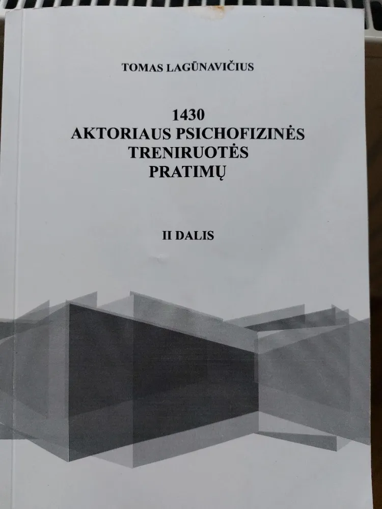 1430 Aktoriaus psichofizinės treniruotės pratimų