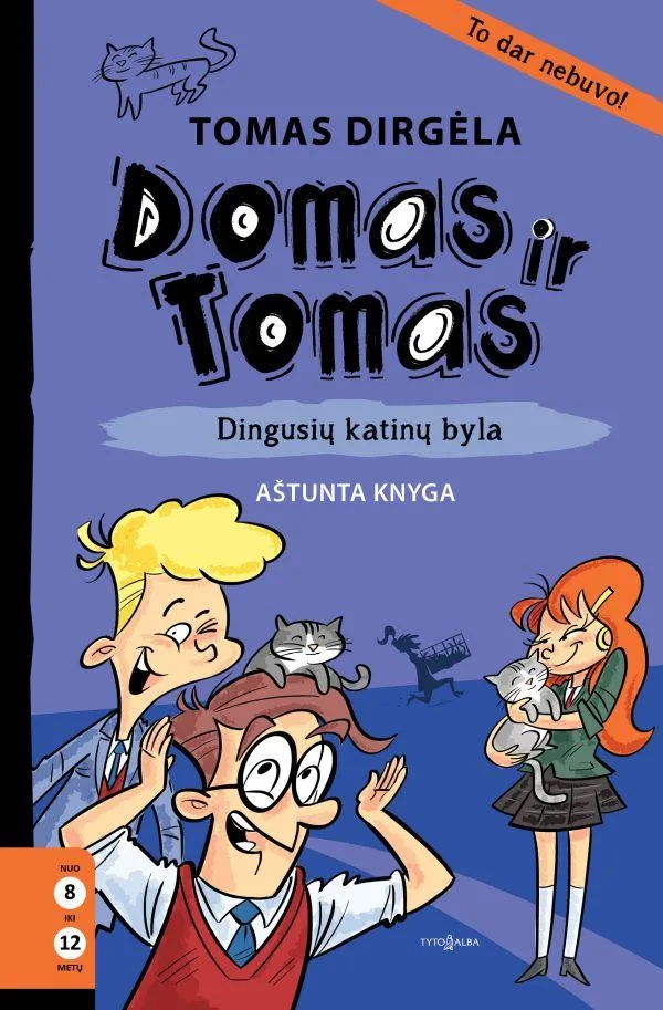 Domas ir Tomas, 8 knyga. Dingusių katinų byla