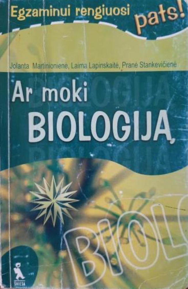 Ar moki biologiją