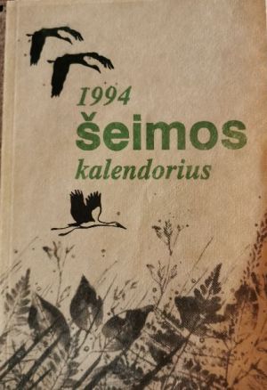 Seimos kalendorius 1994