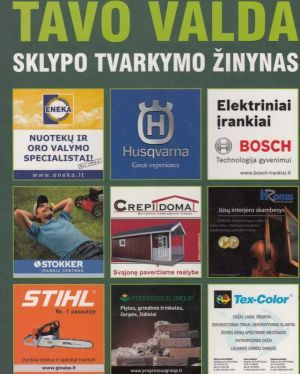 Tavo valda. Sklypo tvarkymo žinynas