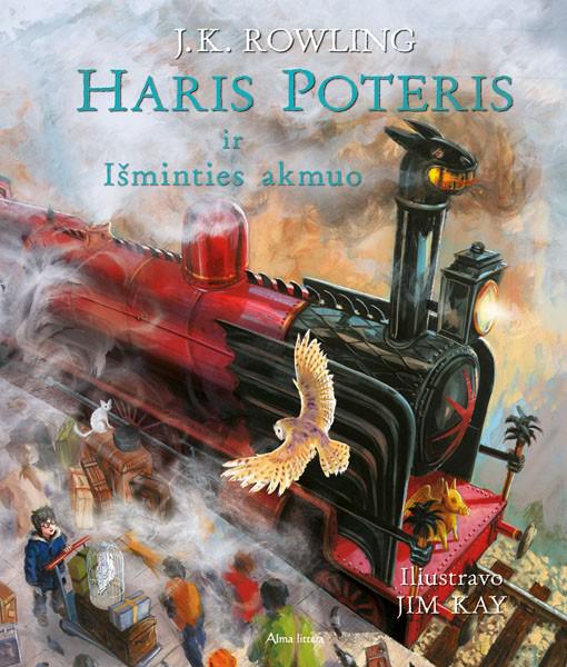 Haris Poteris ir Išminties akmuo. 1 knyga. liustruotas leidimas