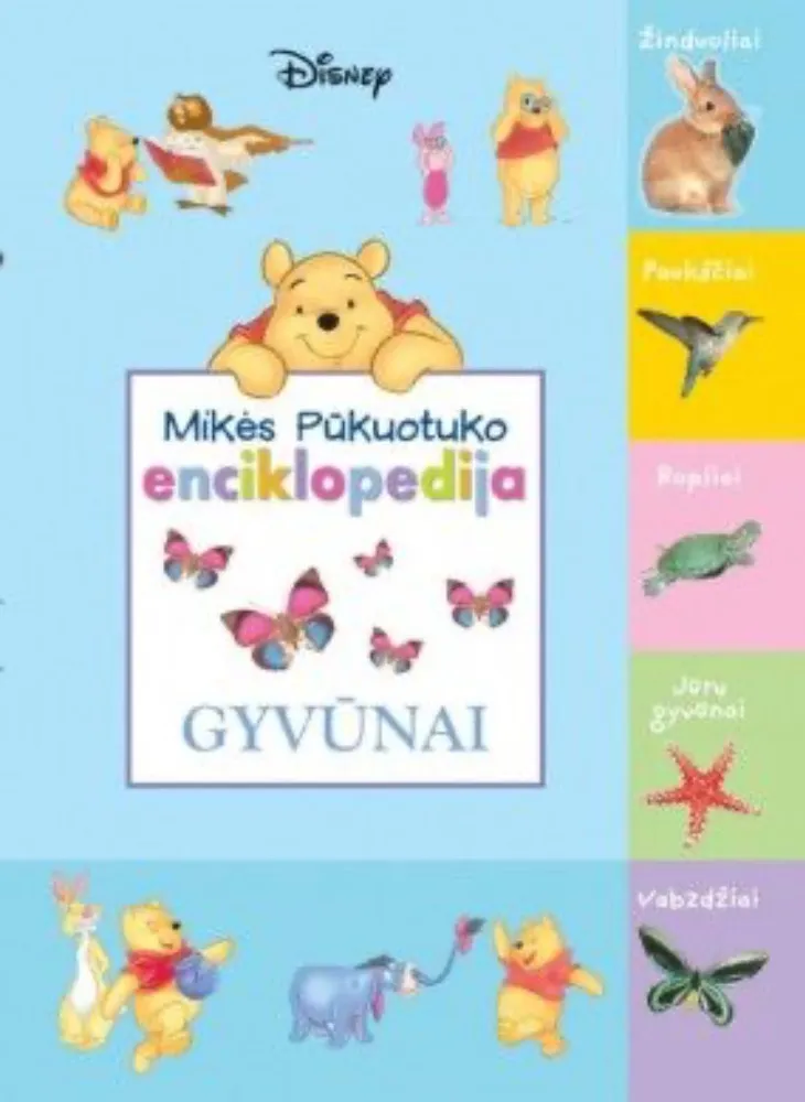 Mikės Pūkuotuko enciklopedija. Gyvūnai