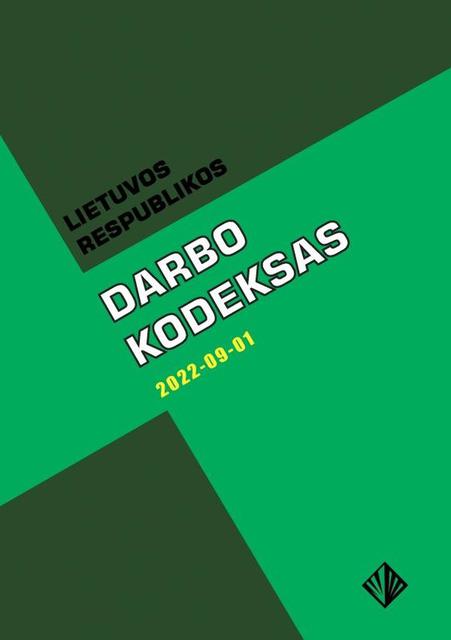 Lietuvos Respublikos darbo kodeksas (2022)