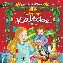 Paslaptingos Kalėdos. Kalėdinės dėlionės 3-4 m. vaikams
