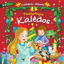 Paslaptingos Kalėdos. Kalėdinės dėlionės 3-4 m. vaikams