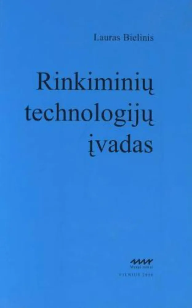 Rinkiminių technologijų įvadas